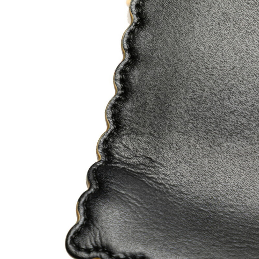 FENDI Black Leather Shoulder Bag - Picture 4 of 9